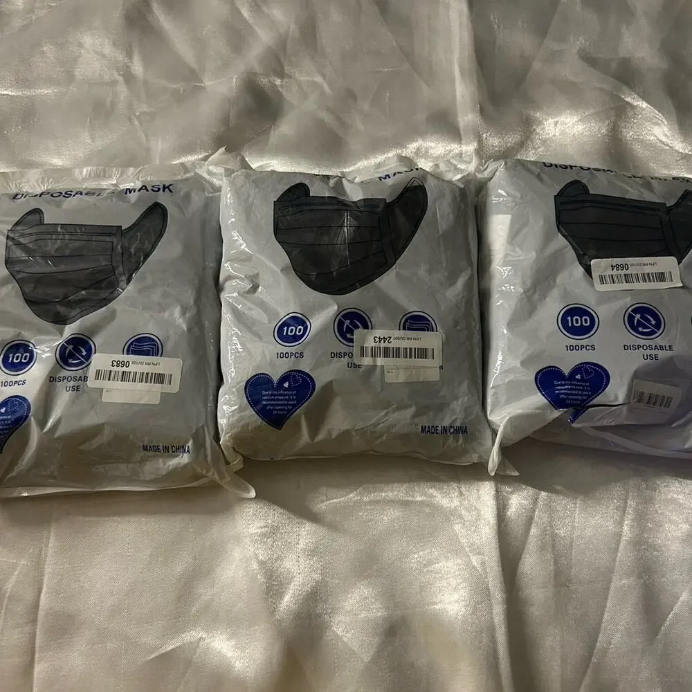 350 plus bulk face mask lot